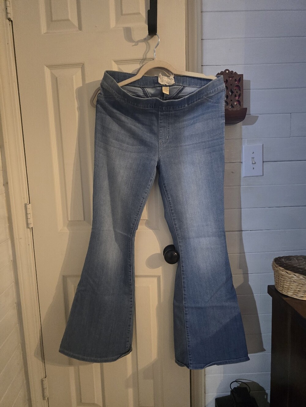 Altar'd State Light Blue Flare Jeans